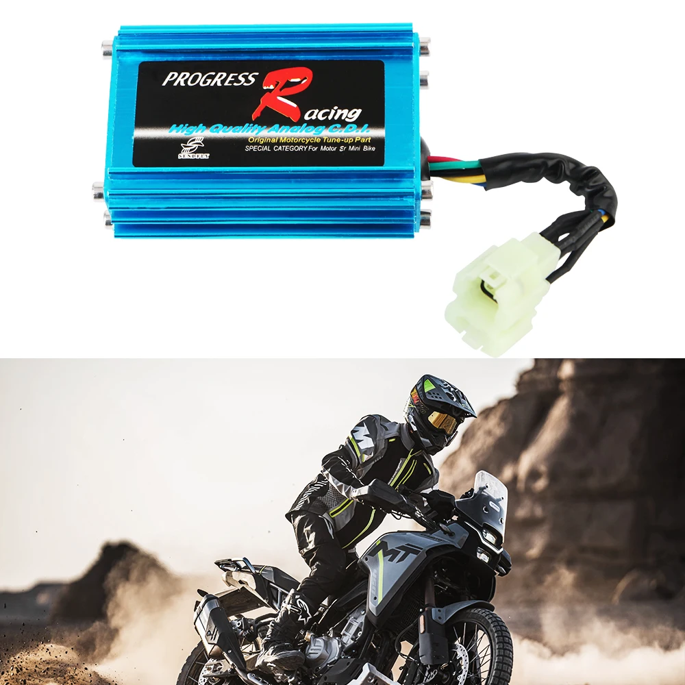 6 Pin รถจักรยานยนต์ QMB139 อุปกรณ์จุดระเบิดเหมาะสําหรับ ATV50 125 150 RACING CDI ScooterMoped GY6 จุดระเบิด CDI กล่อง