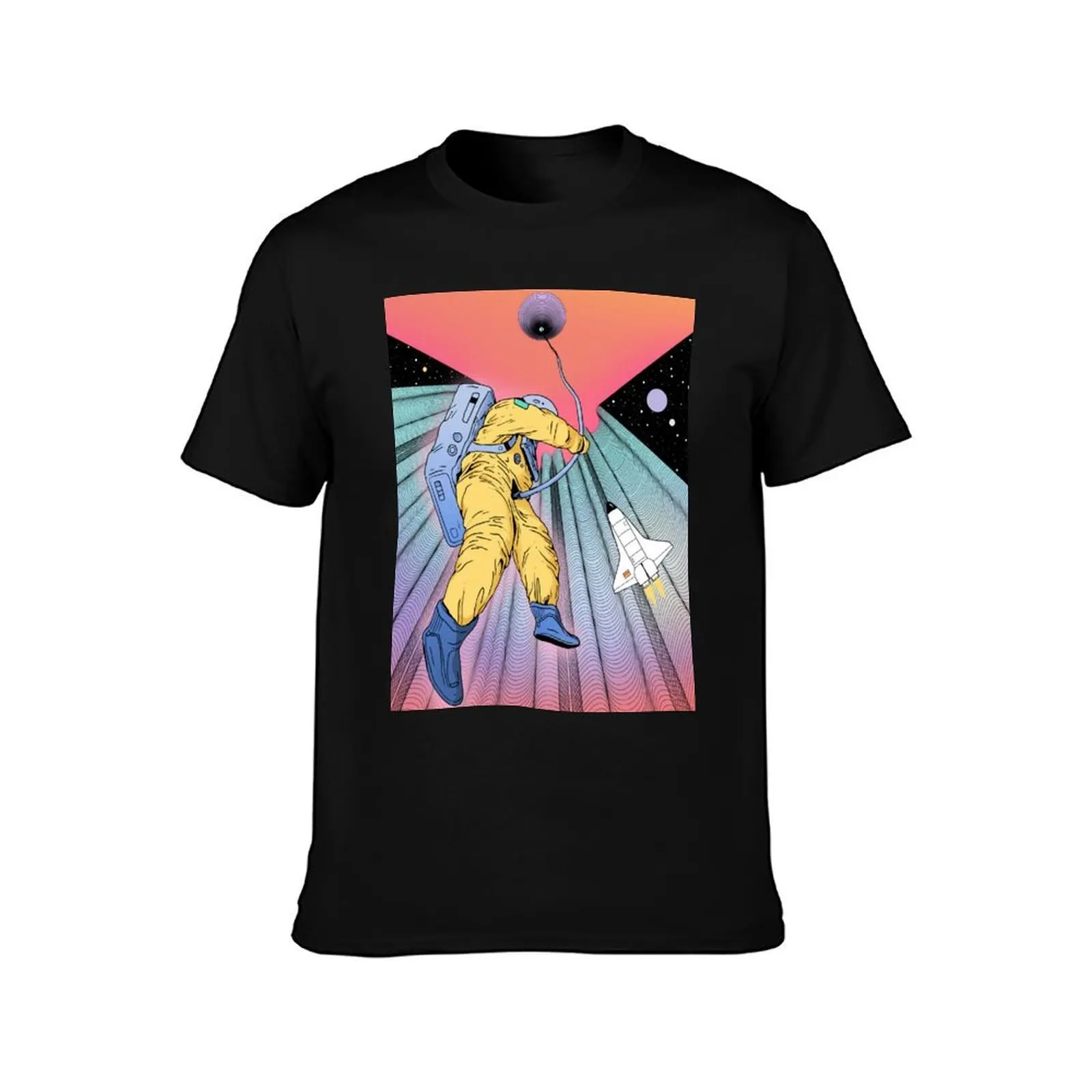 Ascension T-Shirt Summer Casual Cotton Tee Oversized Streetwear Tops Vintage Graphic Print Loose Fit Short Sleeve