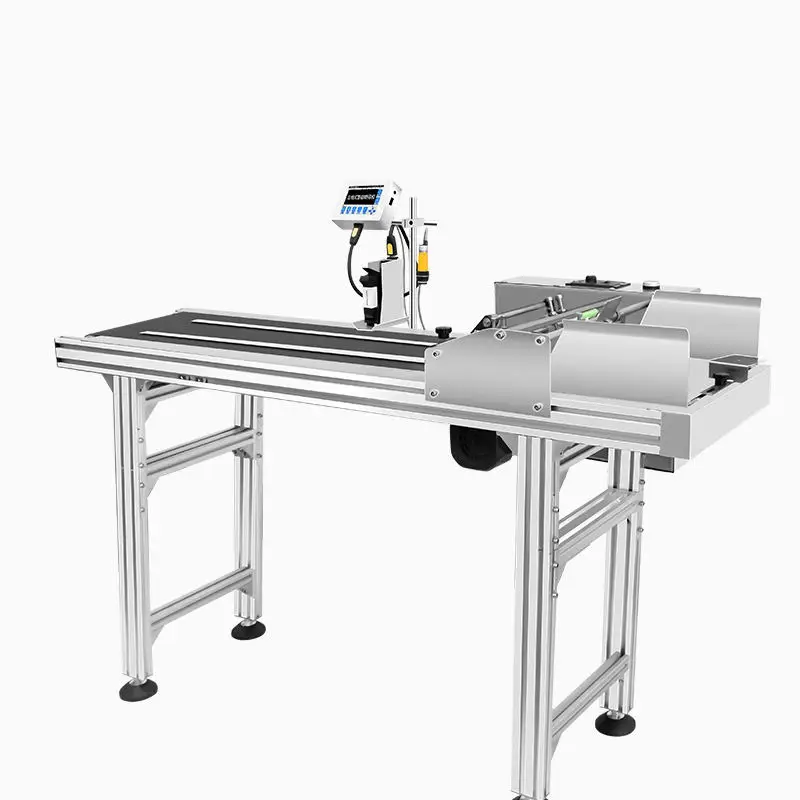 New Arrivals Automatic Desktop Inkjet Printer Paging Machine Conveyor Friction Feeder Paper Card Plastic Bag