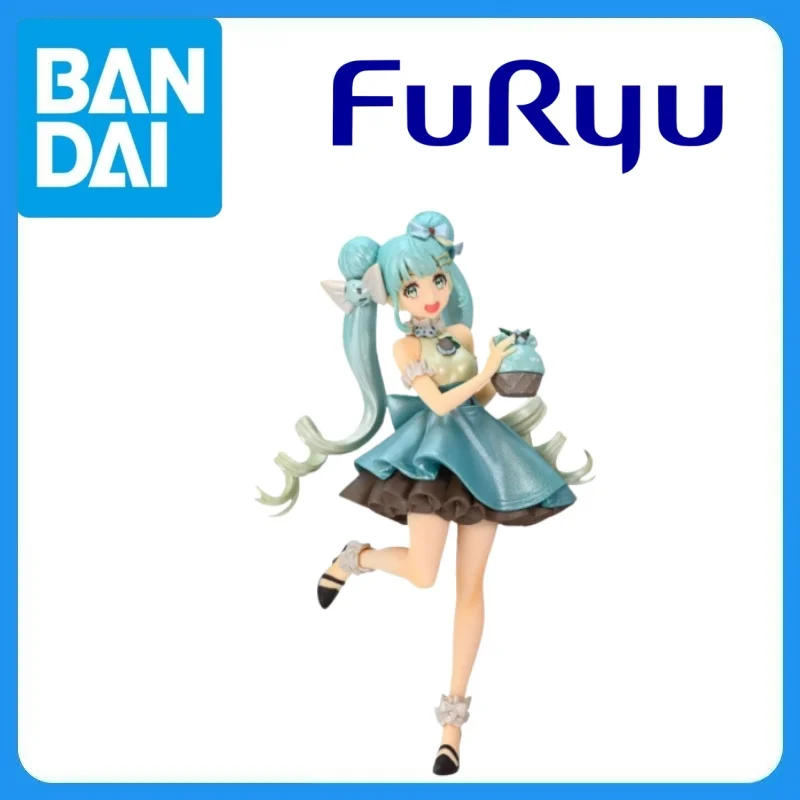in-stock-genuine-furyu-piapro-characters-hatsune-miku-sweet-sweets-choco-mint-pearl-ver-anime-cartoon-model-toys-garage-kit