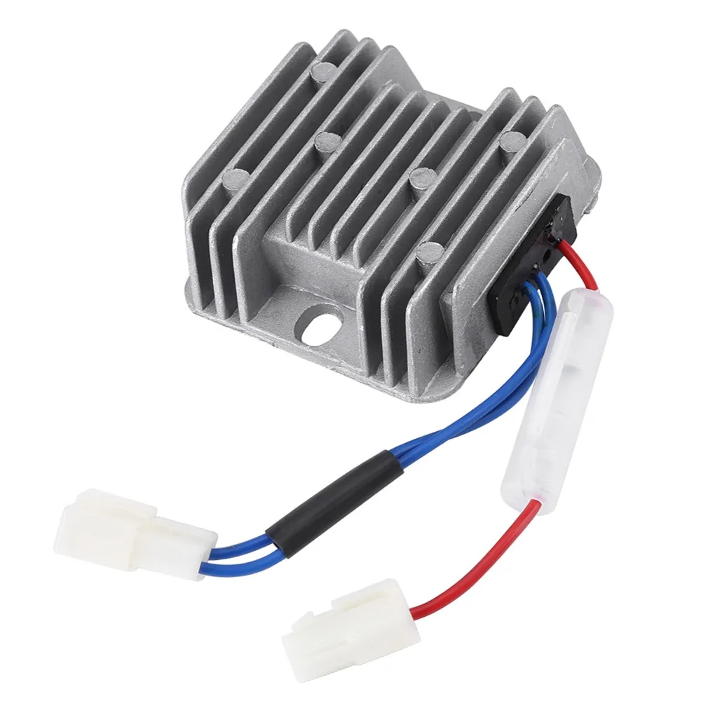 12V DC Voltage Regulator 178F/186F 2 Plugs/3 Wires AVR Rectifier for KDE3500 5000 6500 6700 Generator Engine Parts