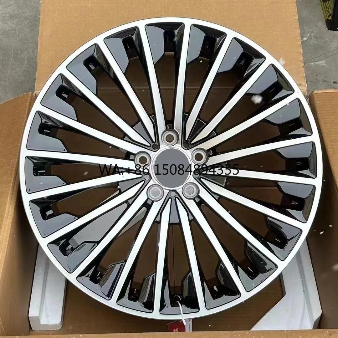 

Lightweight Performance 18-19 Inch Alloy Wheels 5x112, Gloss Black Custom Rims for Luxury Compact Sport Car Refitting