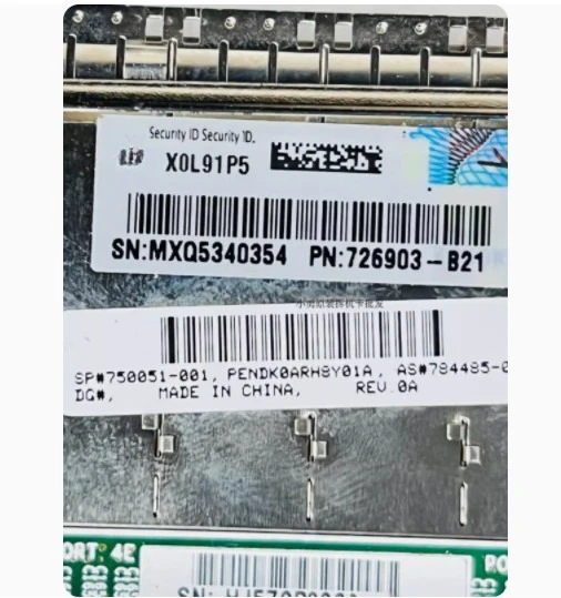 A=For 726903-B21 HP SMART ARRAY P841/4GB FBWC CONTROLLER 750051-001 726815-002