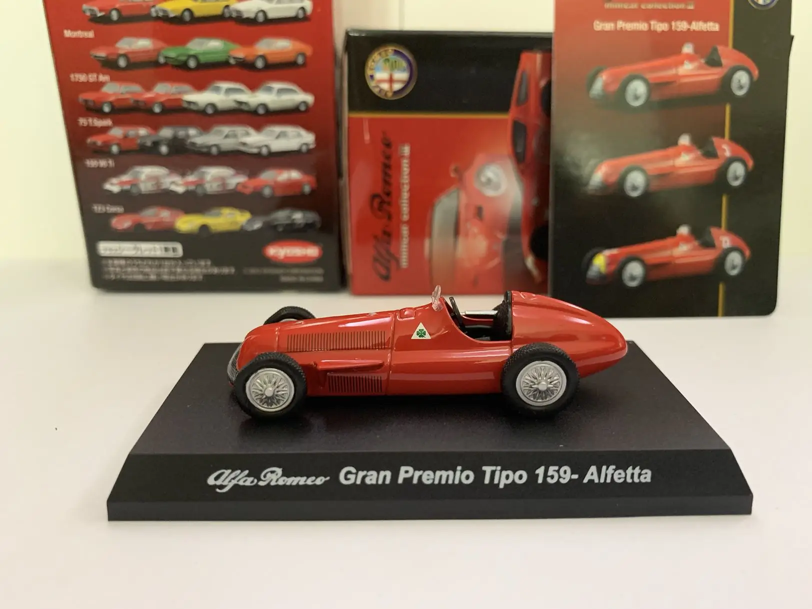 1/64 KYOSHO Alfa Romeo Tipo 159 ALFETTA FORMULA 1 Collection of die-cast alloy car decoration model toys