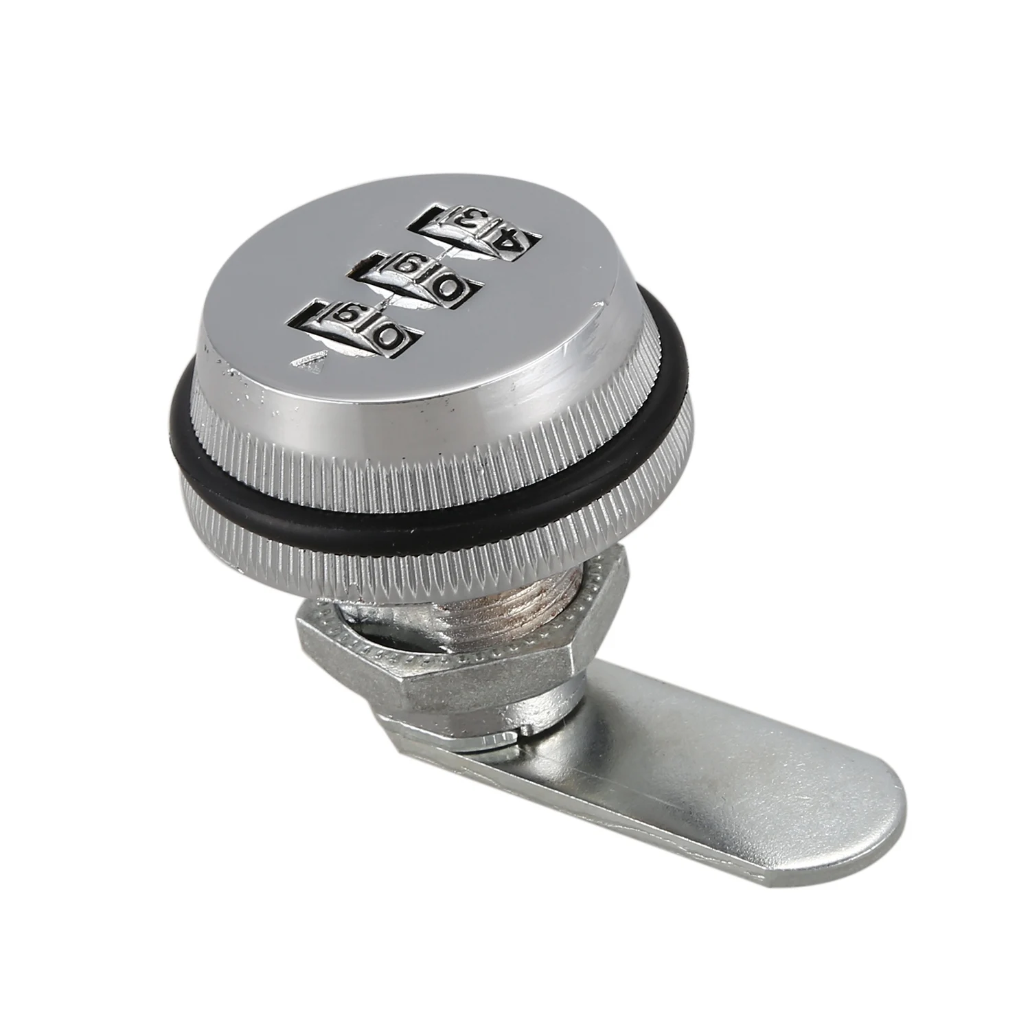 A29F-2 pces liga código combinação cam lock keyless post caixa de correio gabinete rv 3 dial, preto & prata