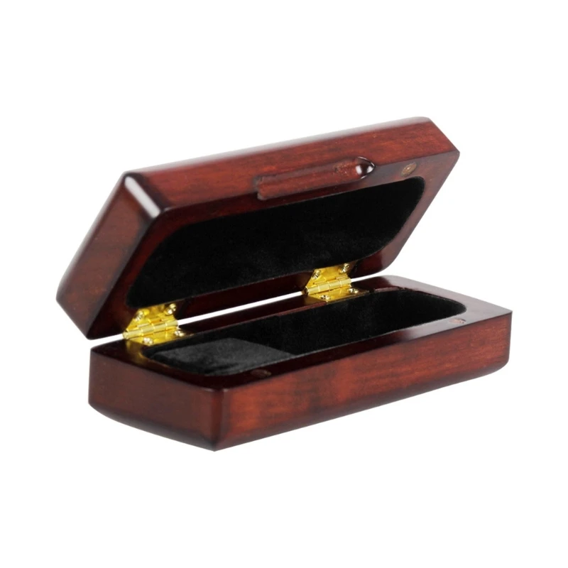 Saxophone Mouthpiece Storage Case Lining Mouthpiece Box Maple Mouthpiece Storage Protection Box Enduring A52F