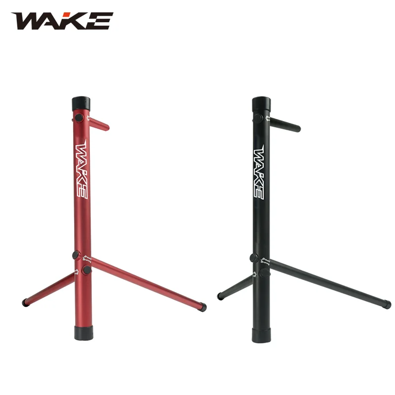 Wake MTB Road Bicycle Maintenance Rack Aluminum Alloy Bike Repair Stand for Outdoor Floor Parking Stand Maintenance Repair Tools