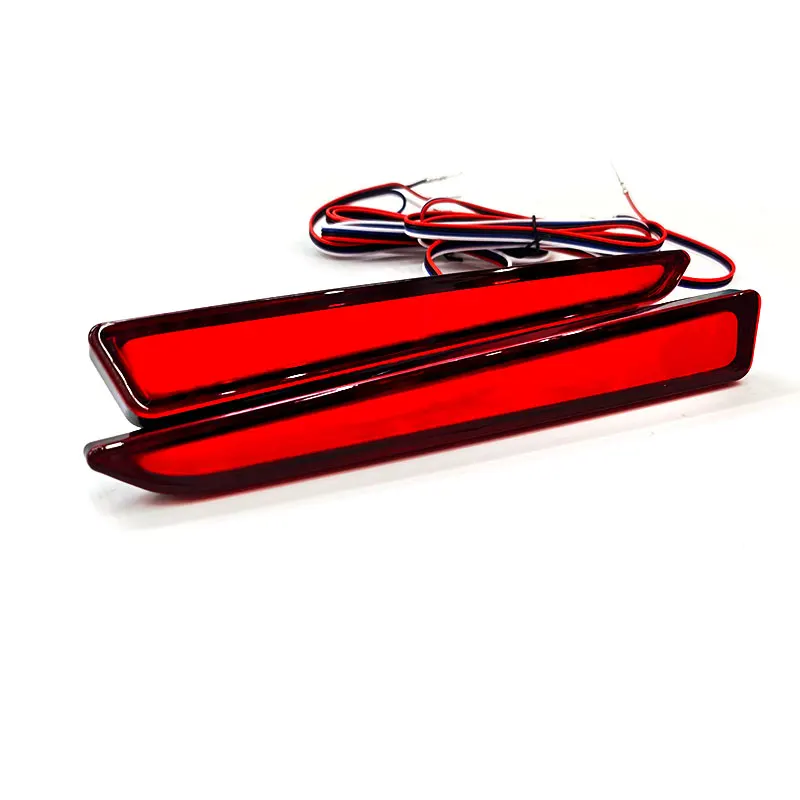 For TOYOTA RAISE DAIHATSU TANTO G LA650 LA600S Car Rear Bumper Lamps Rear Reflector Lamp Brake Stop DRL Lights Accessories 2pcs