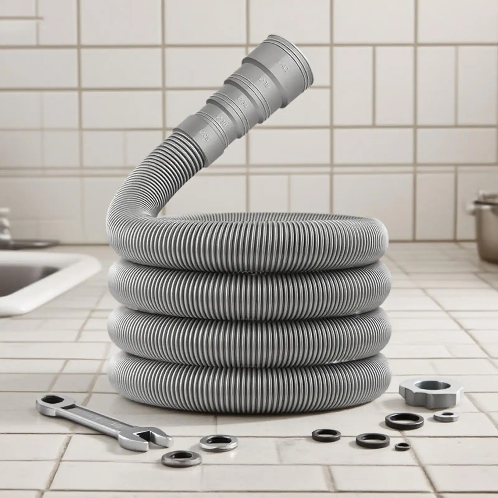 

RV Sewer Hose Kit Motorhome Drain Hose Kit Vehicle Waste Pipe Hose Connectors for Truck Outdoor Motorhome RV Trailer