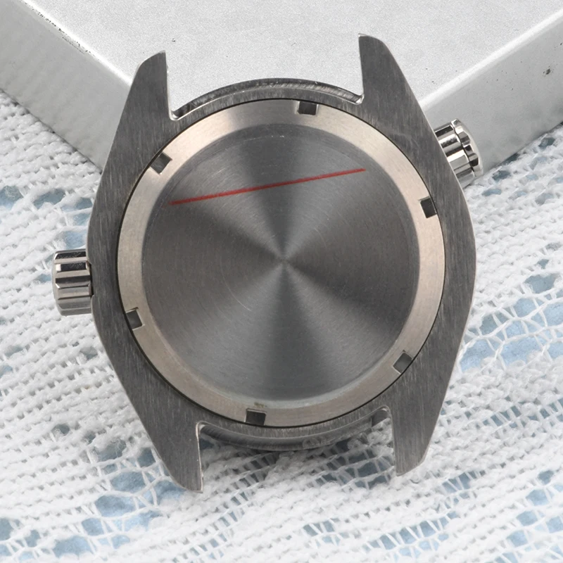 HEIMDALLR Titanium case 41mmDiver Watch Case Sapphire Glass For NH35A/NH36A Automatic Movement Super Luminous fit Seiko mod case