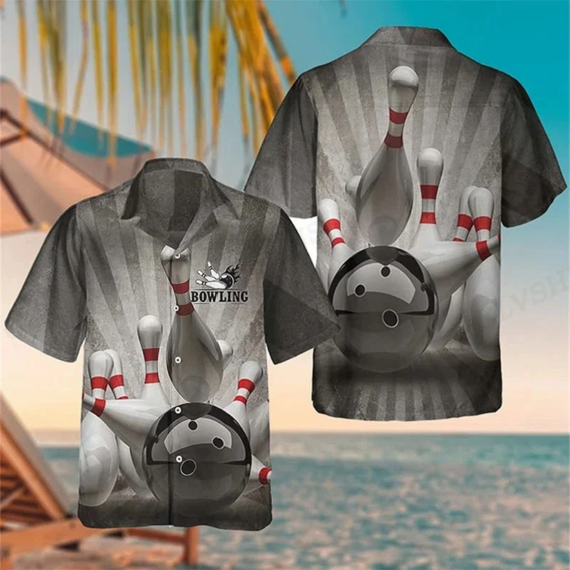 Camisas com estampa papagaio para homens e mulheres, camisa de praia havaiana, blusa manga curta, tops de lapela vocacional, moda casual verão