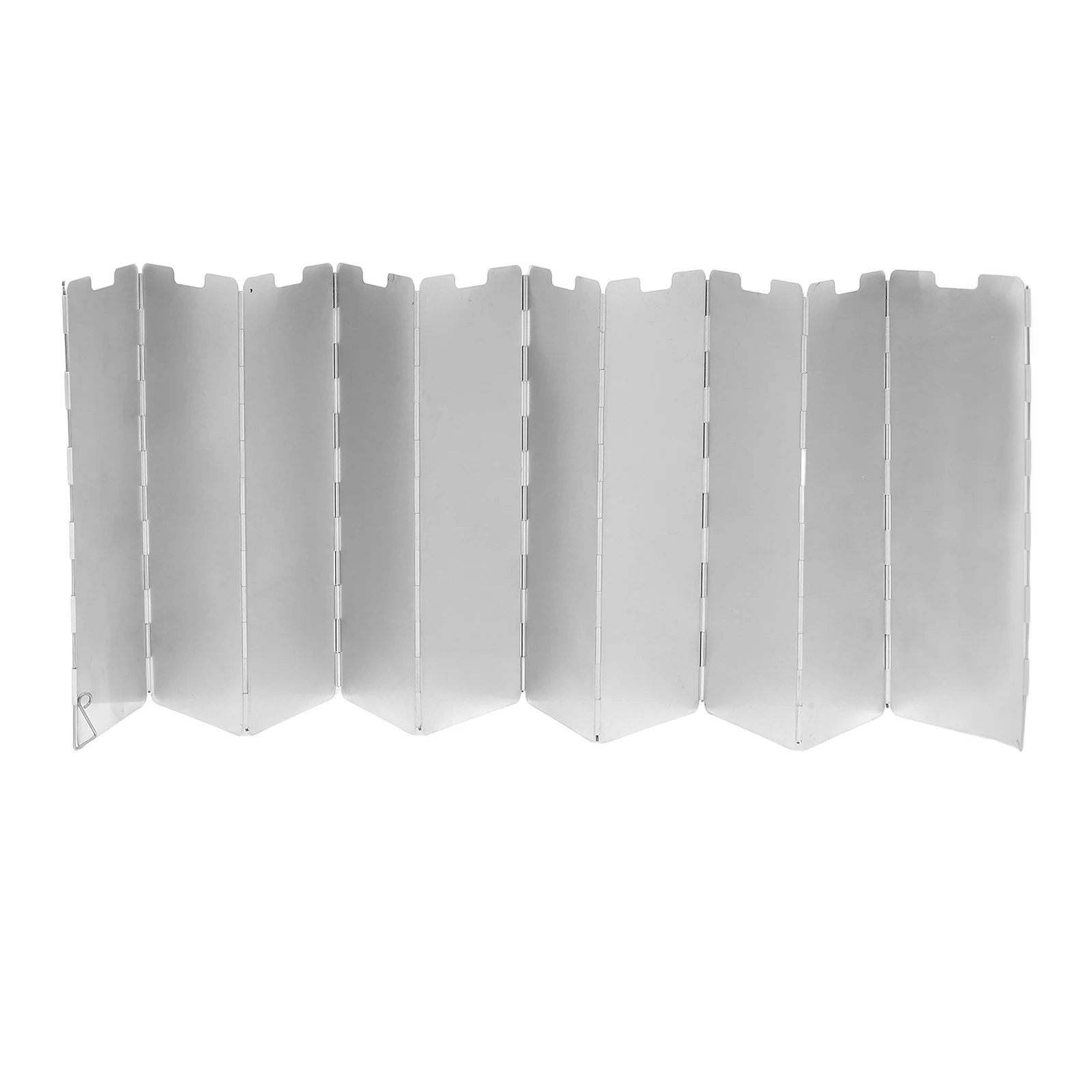 

Foldable Propane Outdoor Heater Camping Stove Windscreen Shield Aluminum Deflector Portable Patio Heat Reflector