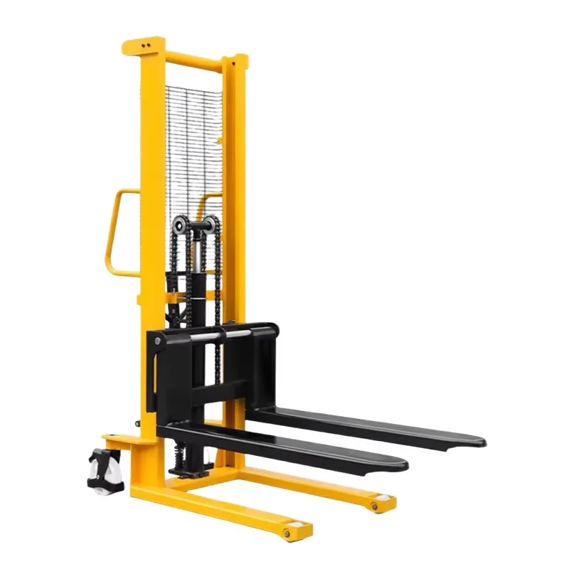 

Manual Hydraulic Pallet Stacker 2Ton Loading Unloading Forklift Warehouse Logistics Lifting Equipment Hand Push Truck
