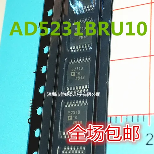 

AD5231BRU10 AD5231BRUZ10 AD5231B10 TSSOP16 10PCS