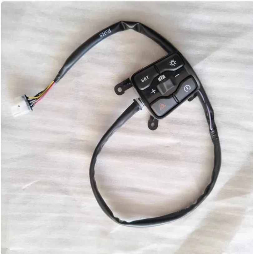 Electric Motorcycle Original Matching Left and Right Combination Switch Assembly Key for Super Soco Cu