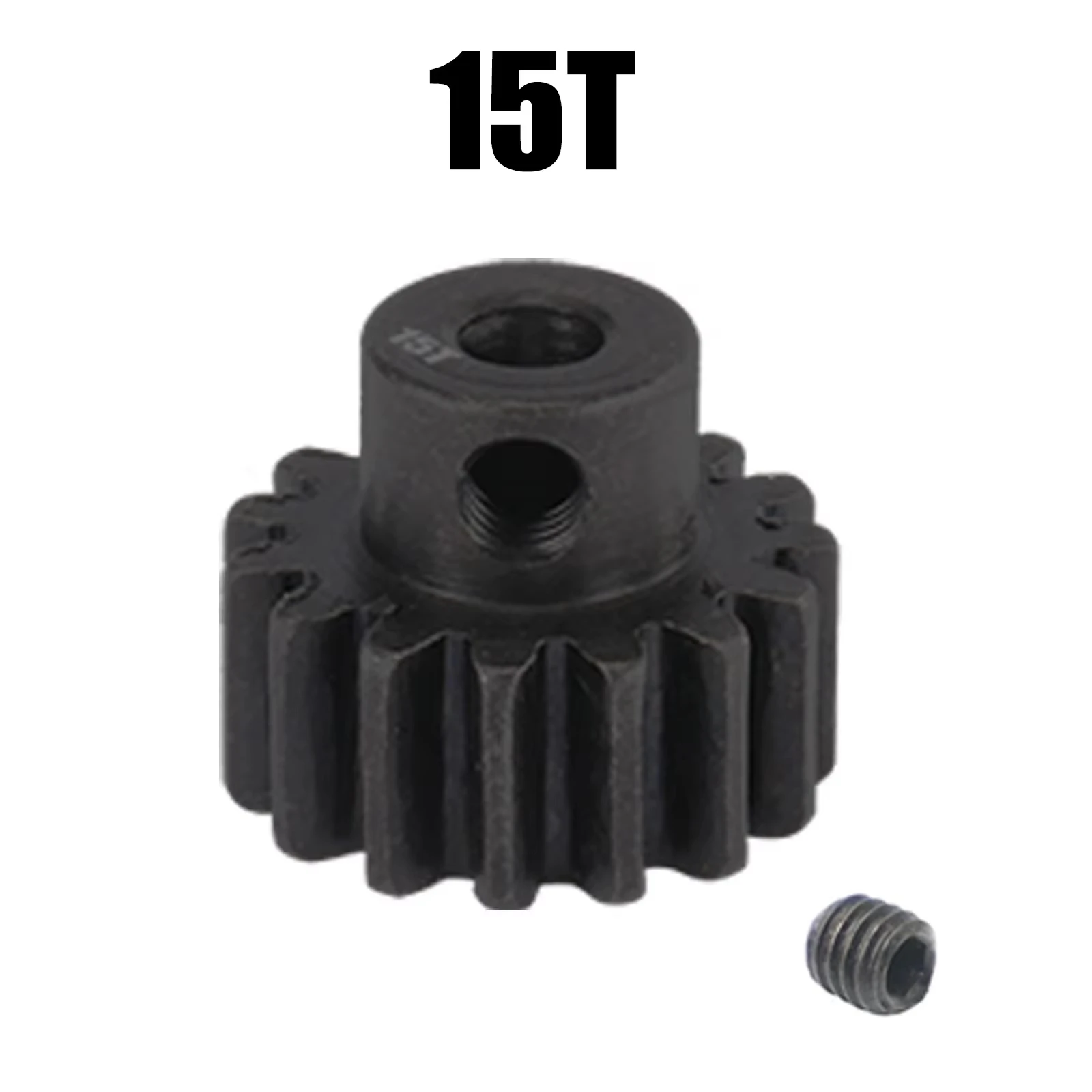M0.8 3.175mm Gehärteter Stahl Metallzahnrad 10T 11T 12T 13T 14T 15T 16T 17T 18T 19T 20T 21T Motorgetriebe für 1/10 RC Auto Upgrade-Modifikation – Detail 11