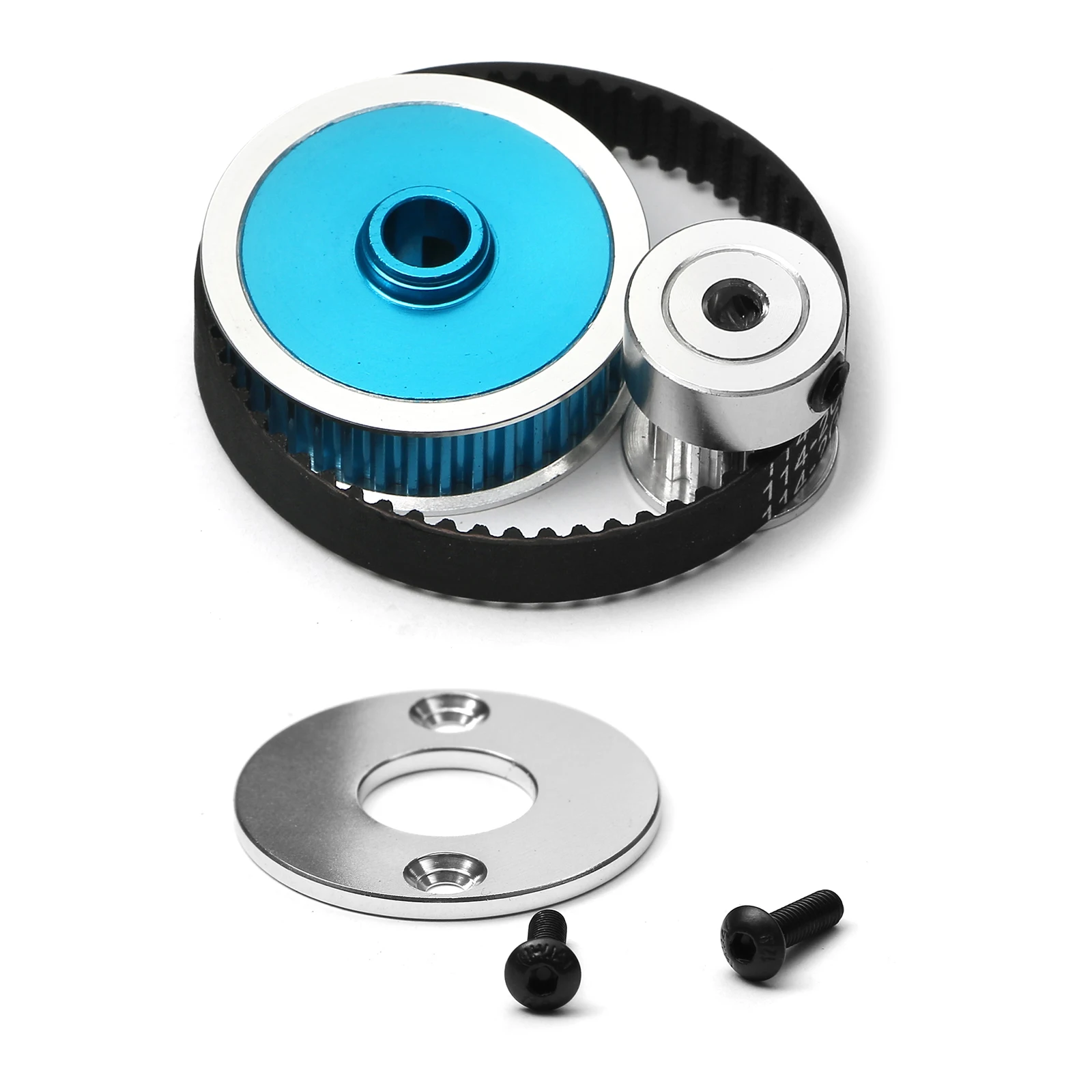 

For TAMIYA TT02 3.17mm Belt Drive Gear 16T 40T Transmission Gears System DIY Modify Upgrade Part For 1/10 RC Car Accessories