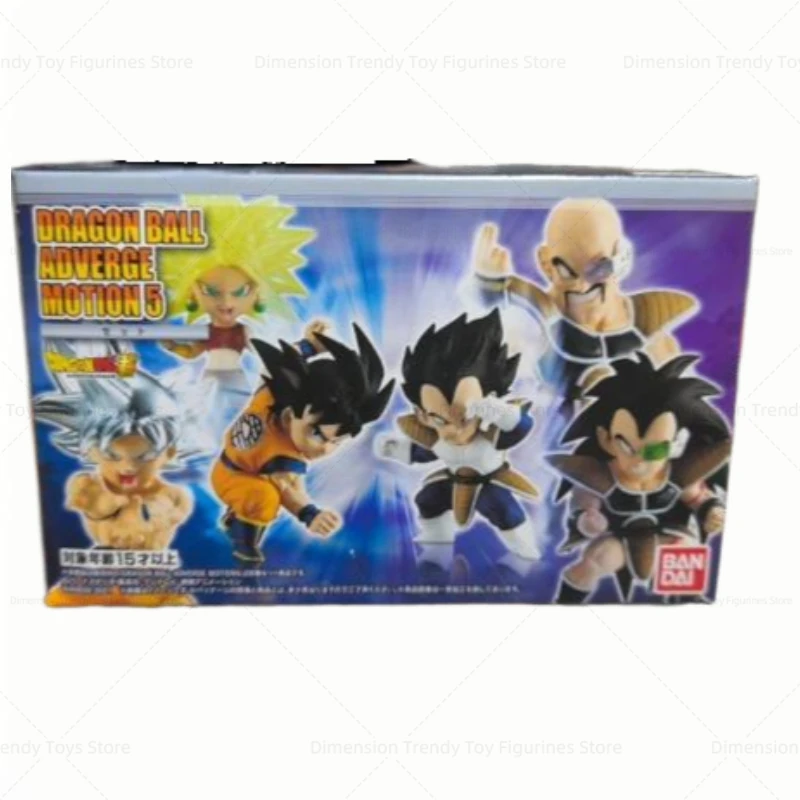 Bandai Tersedia Anime Dragon Ball ADVERGE MOTION 5 Goku Vegeta Nappa Raditz Mainan Caulifla Ultra Instinct Figur DT