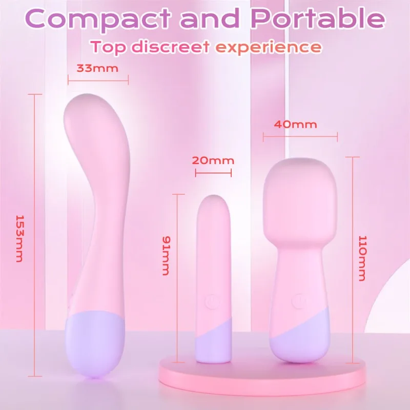 New G-spot AV Vibrator for Women Magic Wand Vaginal Stimulator Adult Product for Women Vibrador con Estimulador Feminino Adult