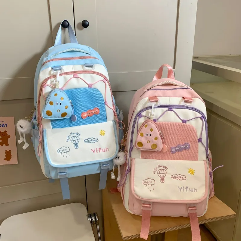 Kids Backpacks for Boy Travel Backpack Large Capacity Cartoon Backpack School Bags Designer Bag Cute Backpack Class Bag for Girl