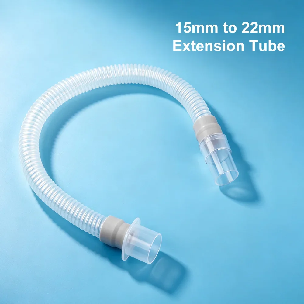CPAP Extension Hose 15mm To 22mm Converter Connector CPAP Replacement Tube for Sleep Apnea Breathing Machine CPAP Accessories