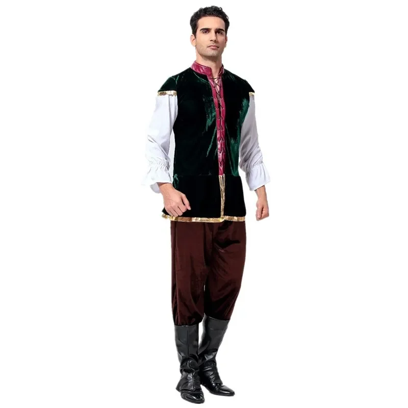 

Adult Male Oktoberfest Bavarian Octoberfest German Beer Costume Halloween Cosplay Outfit Traditional Beers Festival Costumes