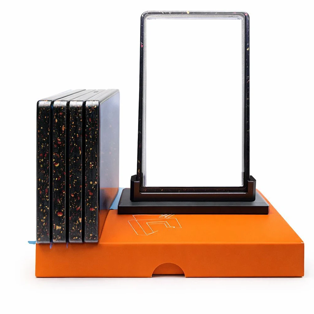 35PT Star-Speckled Magnetic Card Brick Hard Protector Display Case for Graded Collectible Trading Cards Gifts