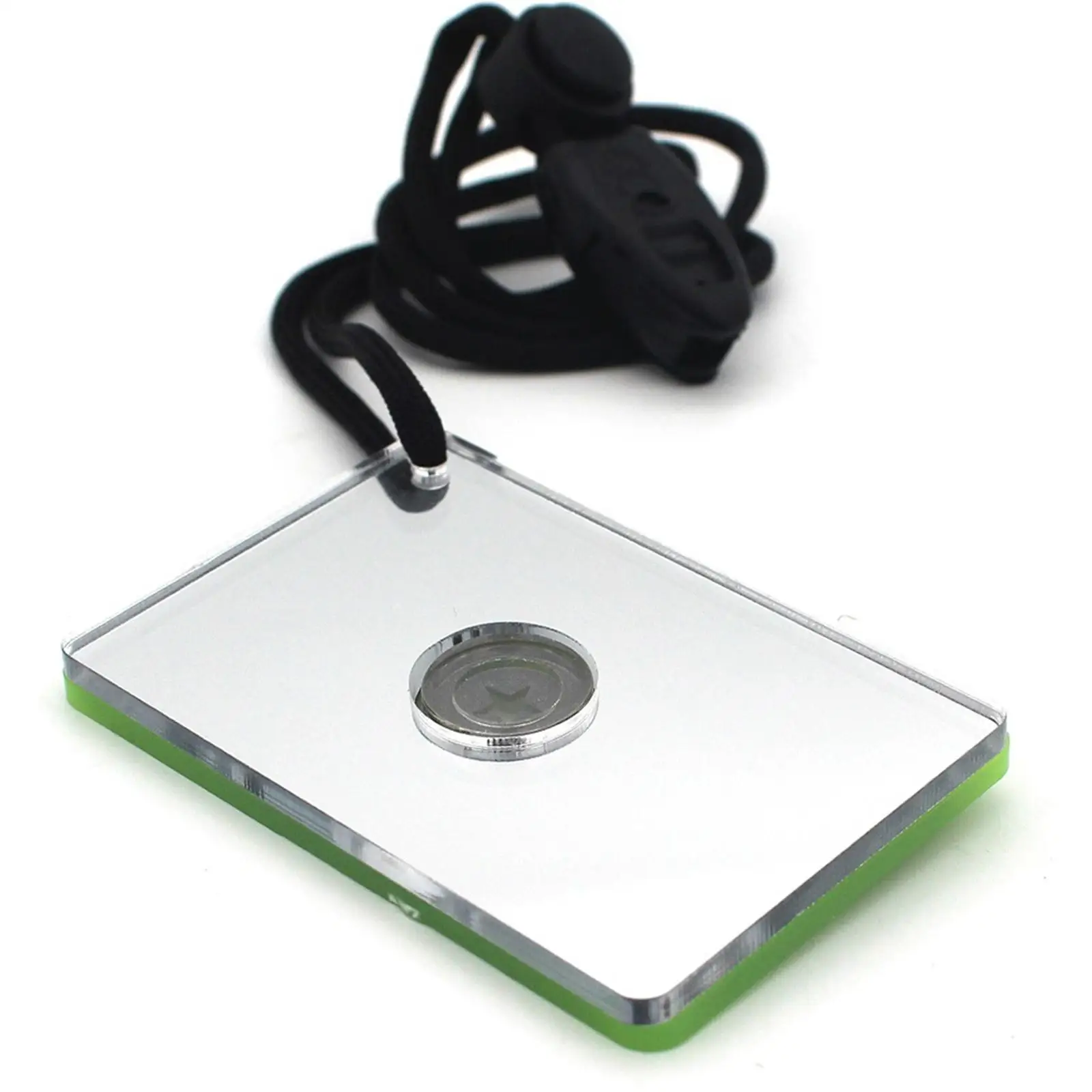 Multifunctional Compass Signal Mirror Acrylic Outdoor Survival Mirror Sturdy Portable for Camping Mountain Climbing