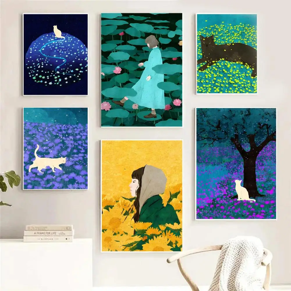 X-xuan Loc Xuan Art Poster HD Waterproof PVC Wall Art - Aesthetic Thickened For Home Hotel Bedroom