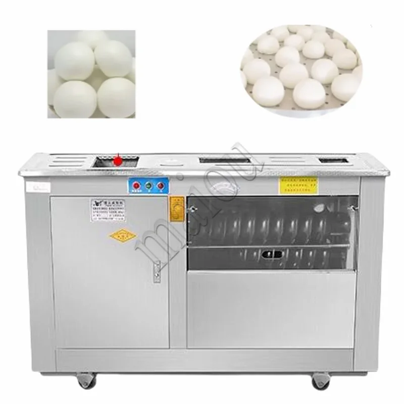 

Round Dough Forming Dividing Machine 220v Pizza Steam Bun Dumpling Dough Ball Maker Roller Rounder Divider Machine