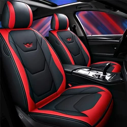 Leather Car Seat Covers for Mazda CX-3 CX-5 Mazda 3 BK BL Mazda 6 GH GG 2 5 CX-7 CX-9 CX-30 Universal Interior Accessories