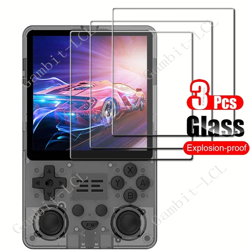 1-3PCS Tempered Glass For POWKIDDY NEW RGB20SX 4 Protective Film ON POWKIDDYRGB20SX Handheld Game Console Screen Protector Cover