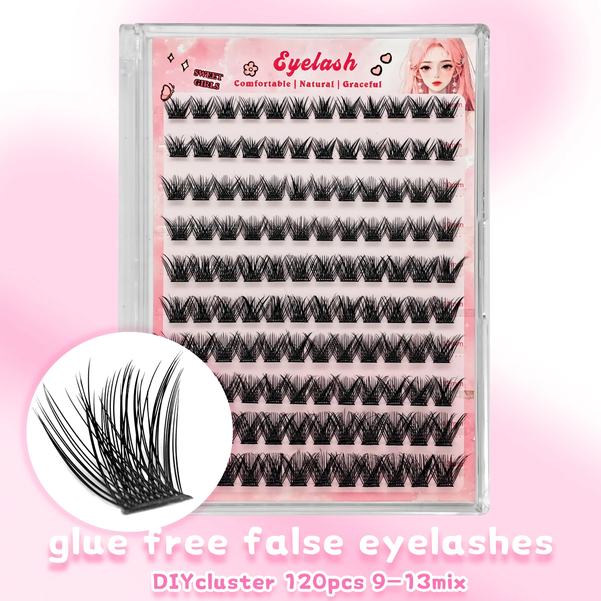 10 Rows DIY Eyelash Extensions - Eyelash Extension No 10 review and price