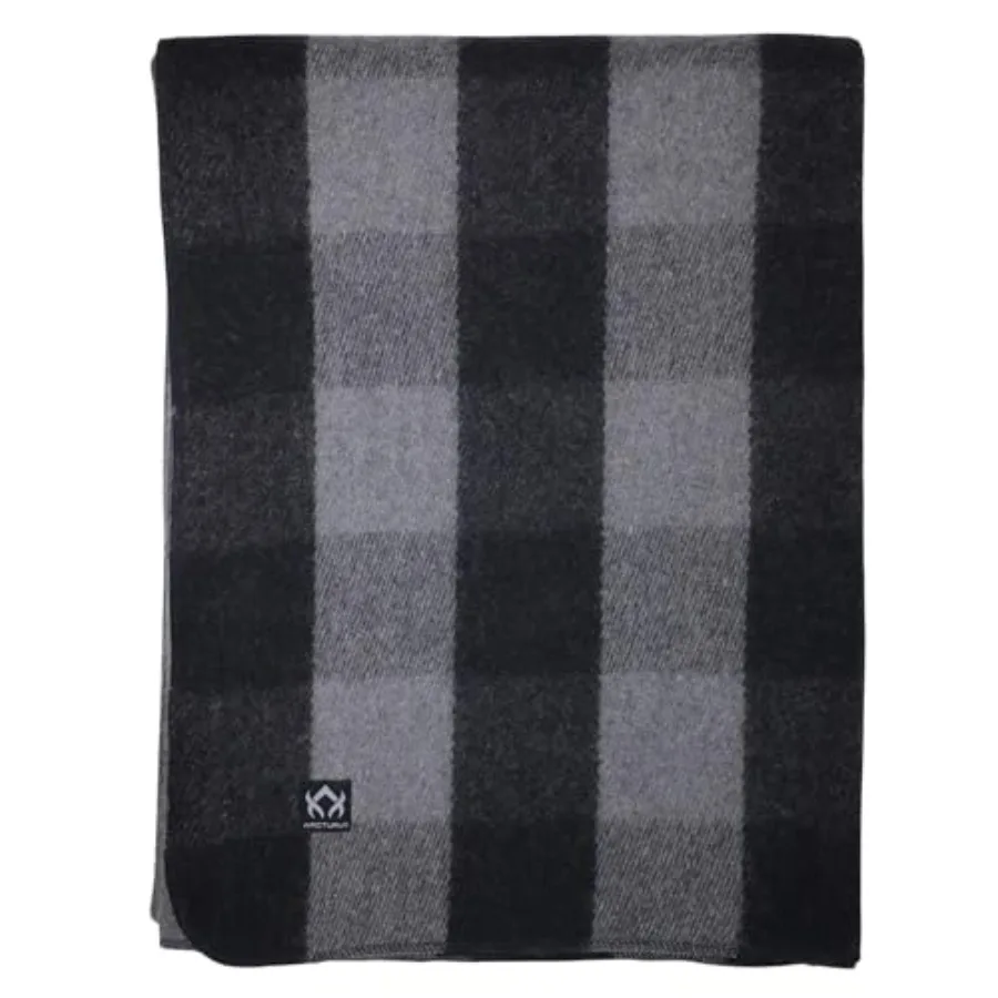

Military Wool Blanket - Warm, Thick, Washable - Great for Outdoors, Camping, Stadium Blanket, Picnics, Travel - Car and Bushcra