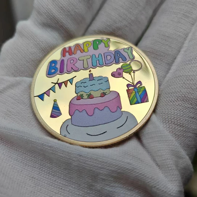 Souvenir Coin Happy Birthday Collection Coins Commemorative