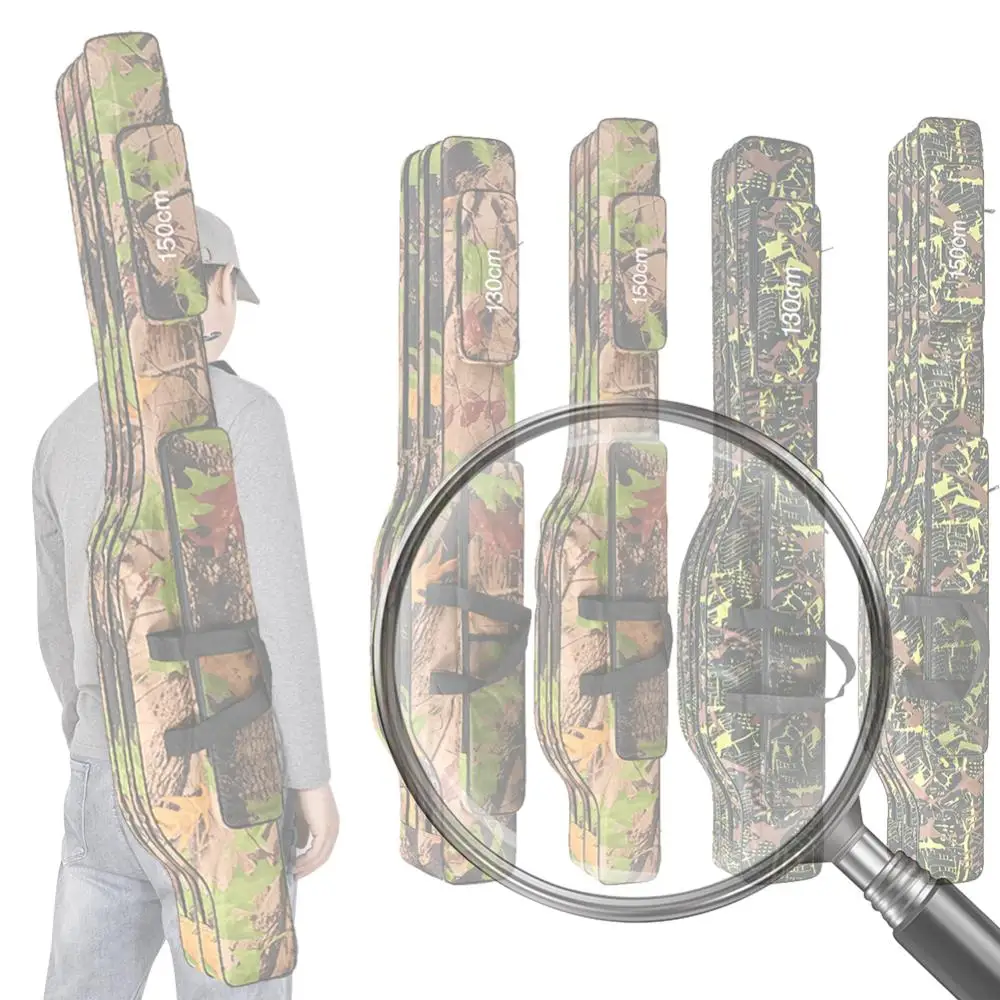 

Рыболовная сумка для удилищ, катушек, приманок и инструментов, большая вместимость, водонепроницаемая, органайзер для рыболовных снастей для морской и пресной воды