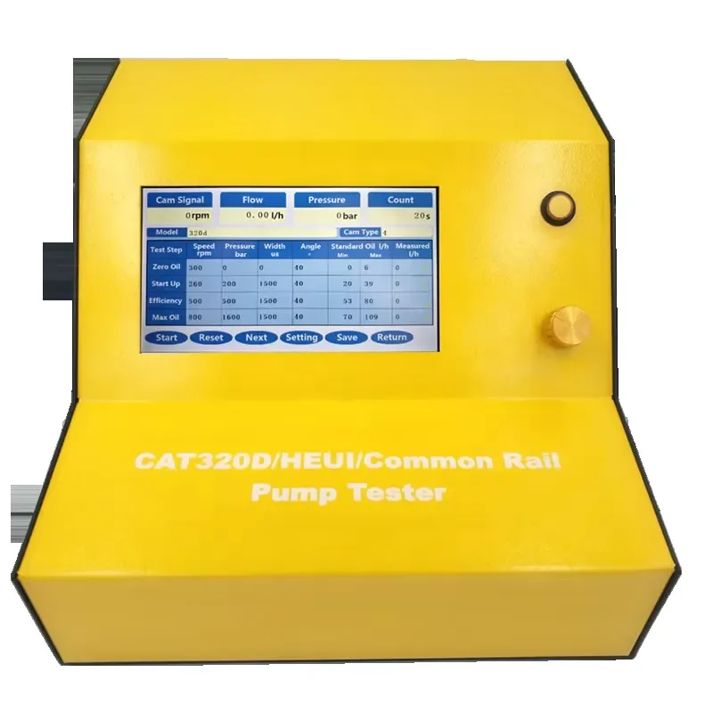 HW320D Common Rail Crdi Fuel 320d C7 C9 Heui Injector Pump Pressure Tester