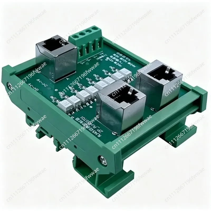 For RJ45 Network Switch Controller Internal and External Network Electronic Switch Ethernet 2 in 1 Out Ethernet Switch