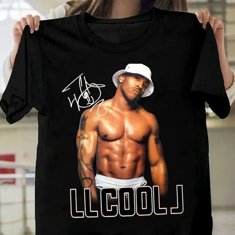 

Крутая рубашка Ll cool j, винтажная рубашка Ll cool j в стиле ретро, крутая майка Ll cool j, классный j