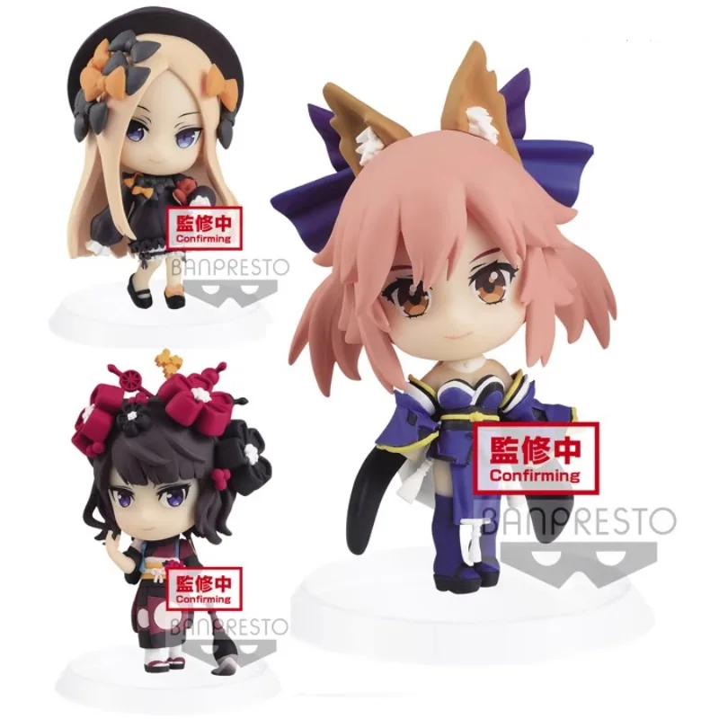 In Stock Original Genuine BANDAI SPIRITS Fate/Grand Order Abigail Williams Katsushika Hokusai Tamamo No Mae Model Toy 6cm