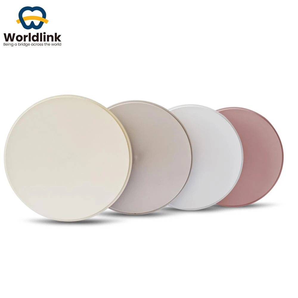 

Стоматологическая фреза WorldLink Peek Blank, размер резки 98 мм, высоко биосовместимый держатель для вставных зубов для лабораторного использования