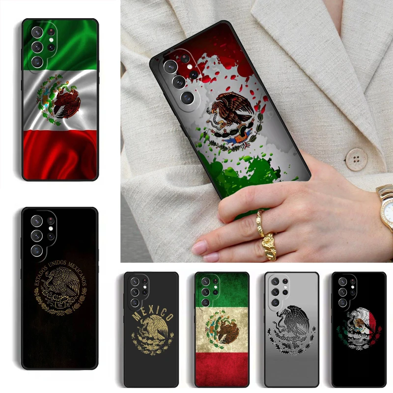 mexico flag mexicanos MOBILE Phone Case for Samsung Galaxy S26 S25 Ultra S24 S23 S22 S21 Plus Note 10 Bumper Cover