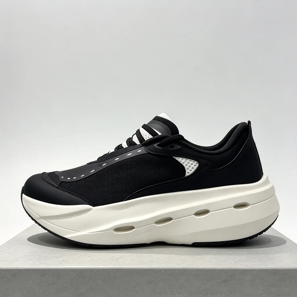 New Arrival Unisex Thick Sole Soft Shock Absorbing Sports Sneakers All Match Breathable Casual Walking Shoes For Men Women