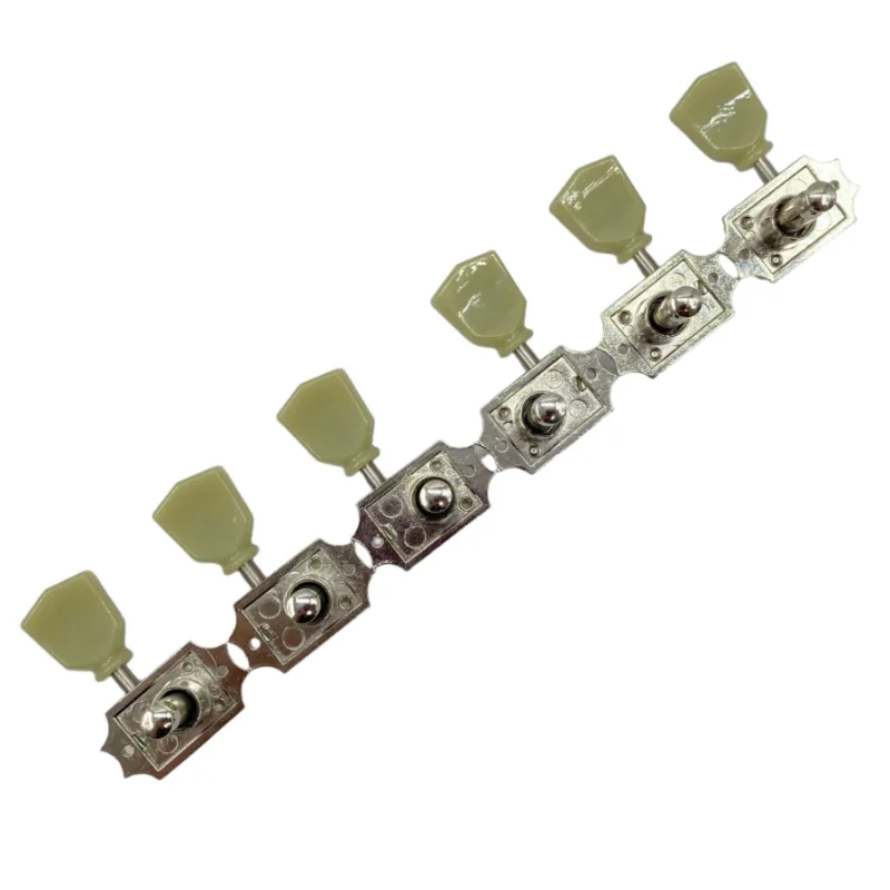 Machines Heads One Sets L3R3  Made In Korea Jinho Nikel Color10MM EPI Vintages Tuner Key Guitar view 4