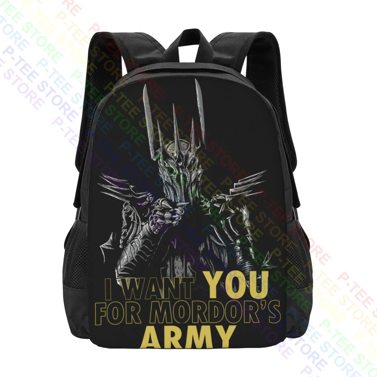 Mordor S Army Sauron Ring Dark Lord Uncle Sam Parody MovieBackpack Large Capacity School Clothes Backpacks