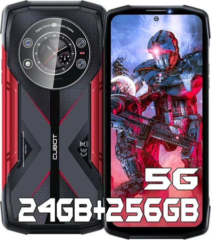 CUBOT Kingkong Star 5G Android 13 Rugged Phone,24GB+256GB/1TB,10600mAh(33W),6.78“FHD+,100MP+24MP Night Vision, IP68/NFC/3 Slots