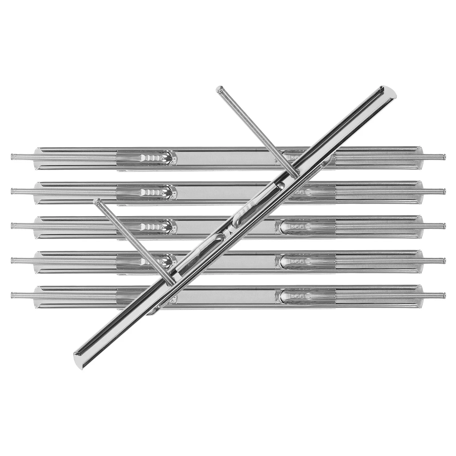 6Pcs Metal Binding Circles Book Binder Fasteners Loose Leaf Planner Clips Notebook Binding Tools for Office School