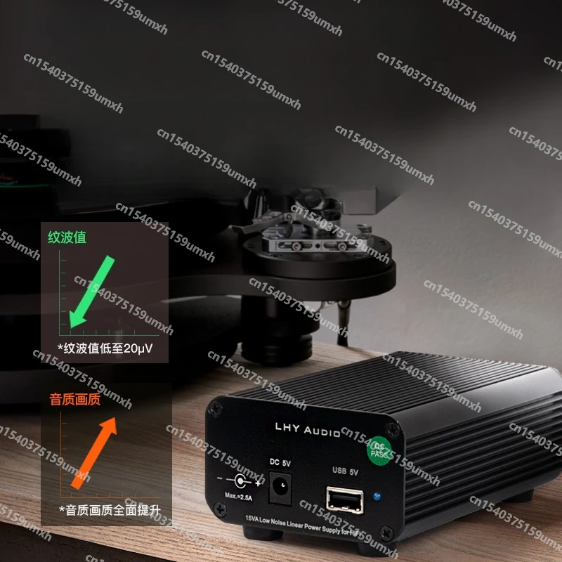 5V USB 15W DC Port Dual Output High-end Linear Power Supply with DC Regulated Voltage