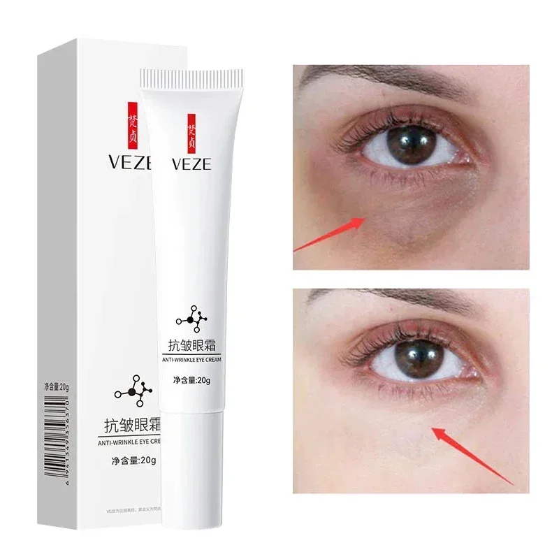 Crema de ojos de nicotinamida, suero hidratante de ácido hialurónico contra la hinchazón, bolsas para ojos que se desvanecen en las ojeras, Gel para el cuidado de los ojos, nuevo