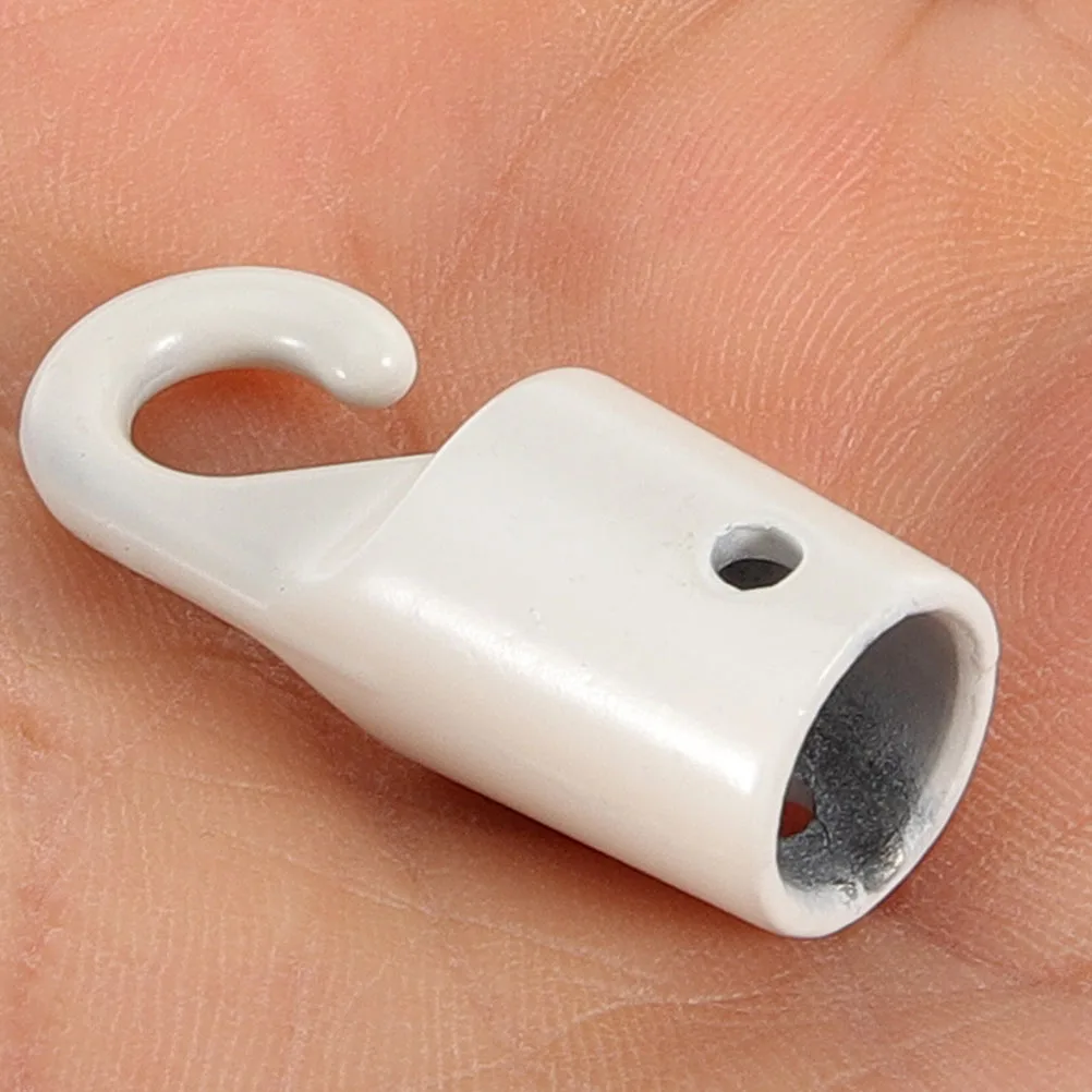 

10pcs White Blinds Rod Hooks Replacement Parts for Window Blind Stick Adjustable W Curtain Accessories Hardware